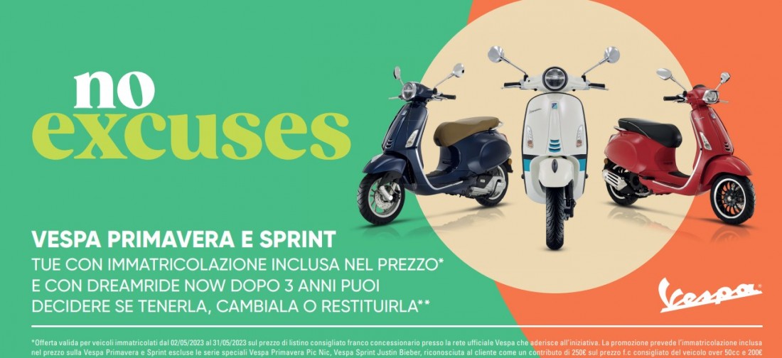 VESPA PRIMAVERA SPRINT MAGGIO