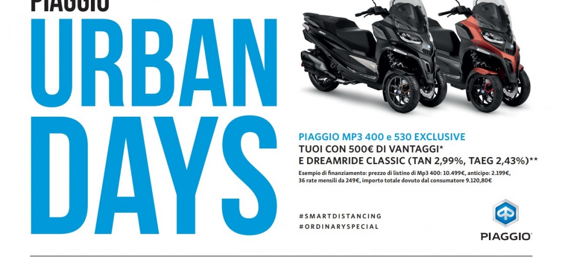 MP3 400 e 530 NUOVA PROMO SETTEMBRE
