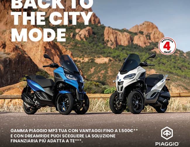Promo Piaggio MP3 BackTo dem2