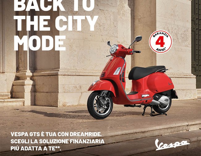 Promo Vespa GTS BackTo dem2